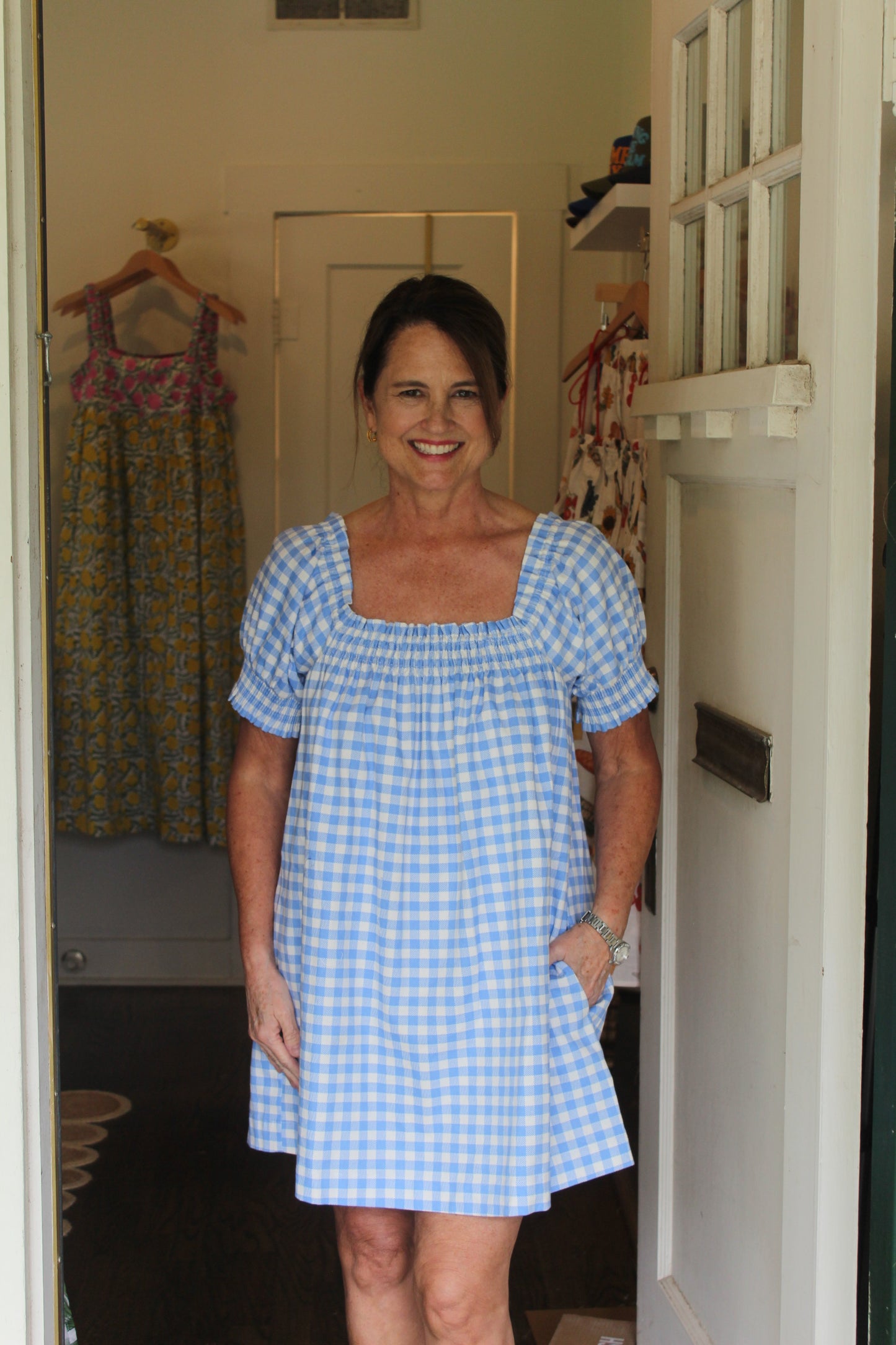 Erin Gingham Dress