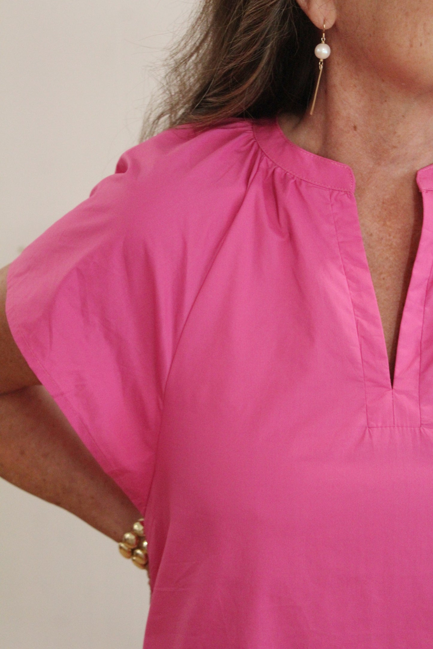 Pink Shift Dress