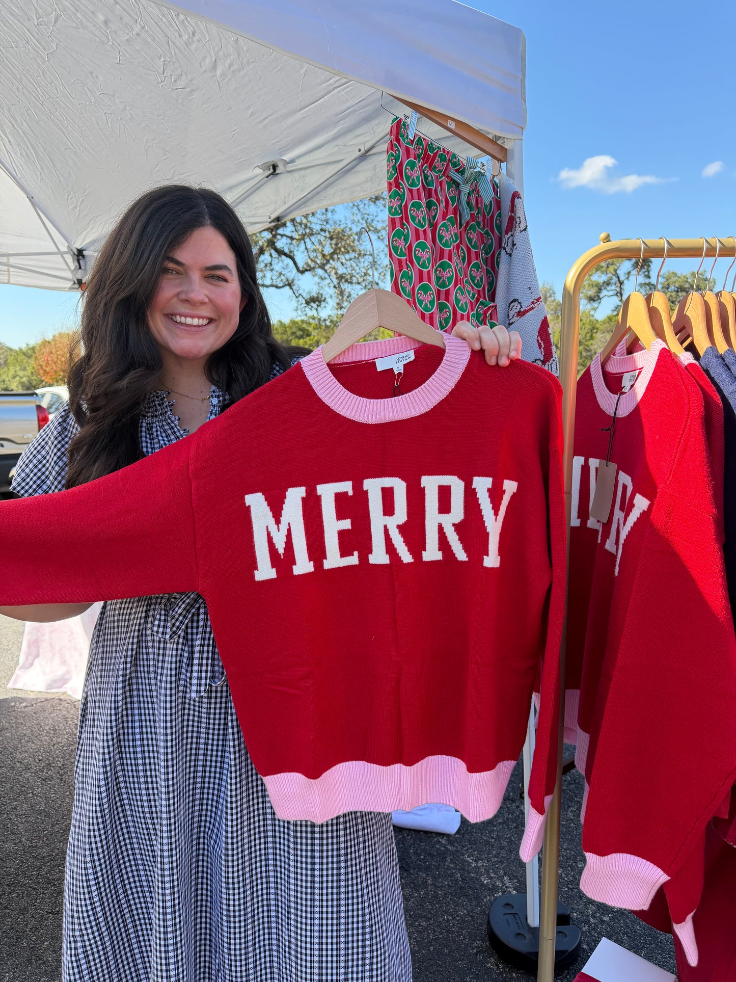 Red Merry Sweater