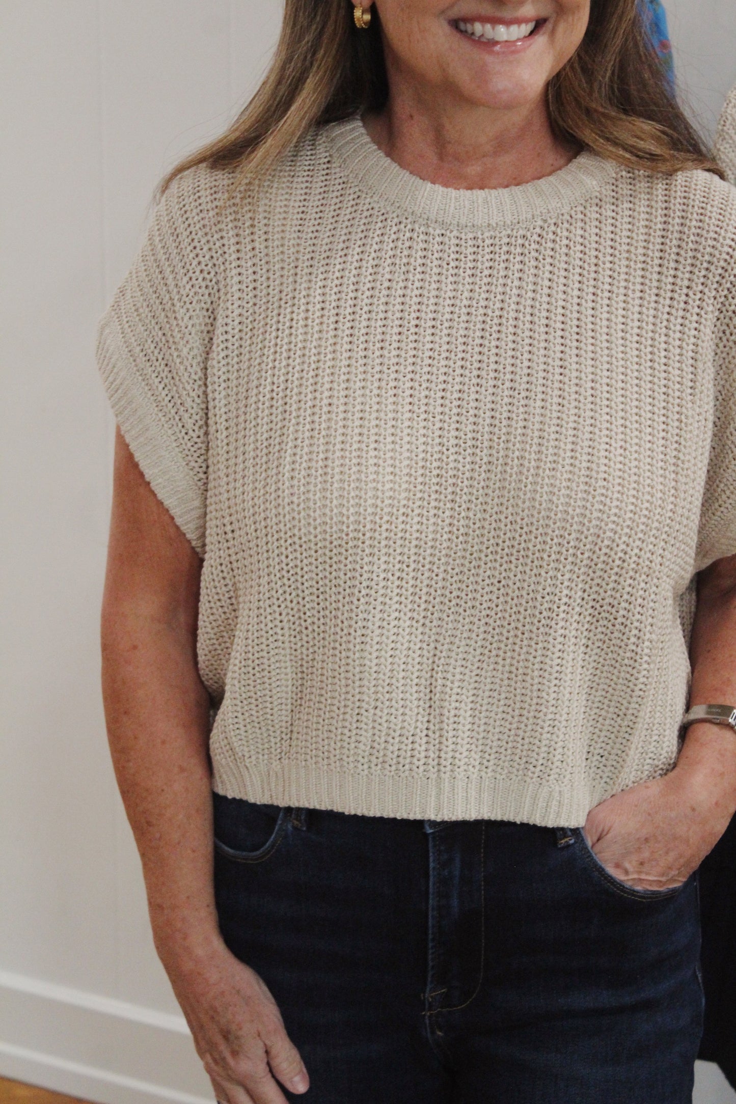 Stone Knit Top
