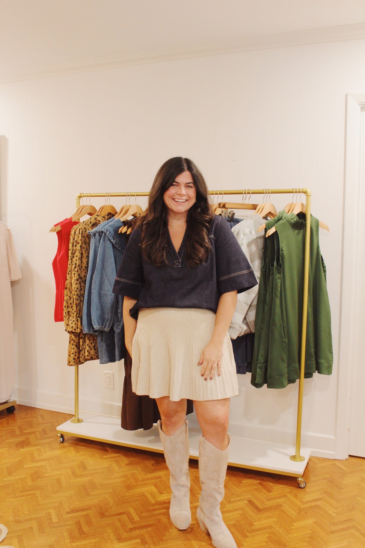 Oatmeal Sweater Skirt