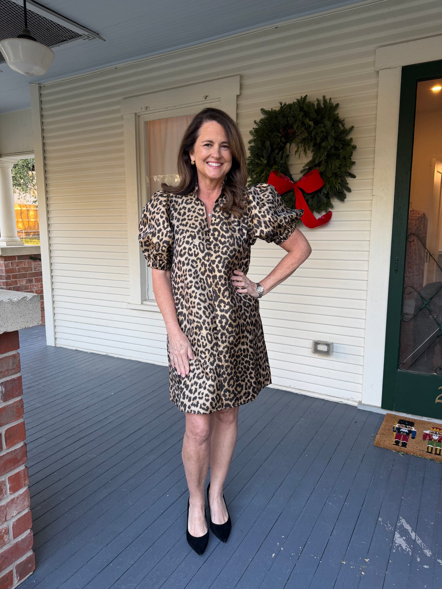 Puff Sleeve Party Dress