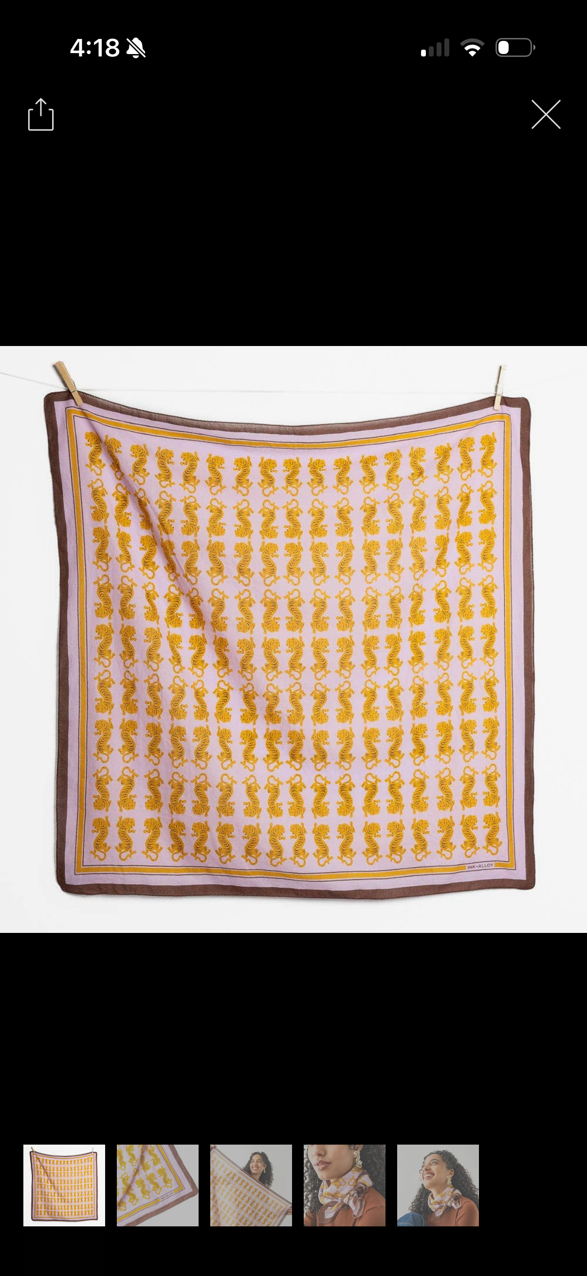 Tiger Scarf