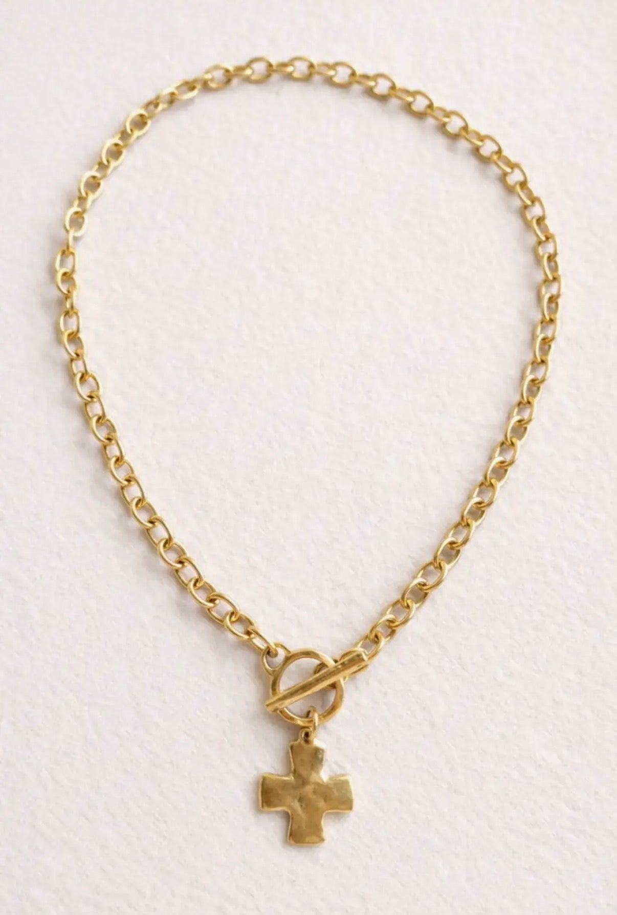 Antique Cross Neckalce