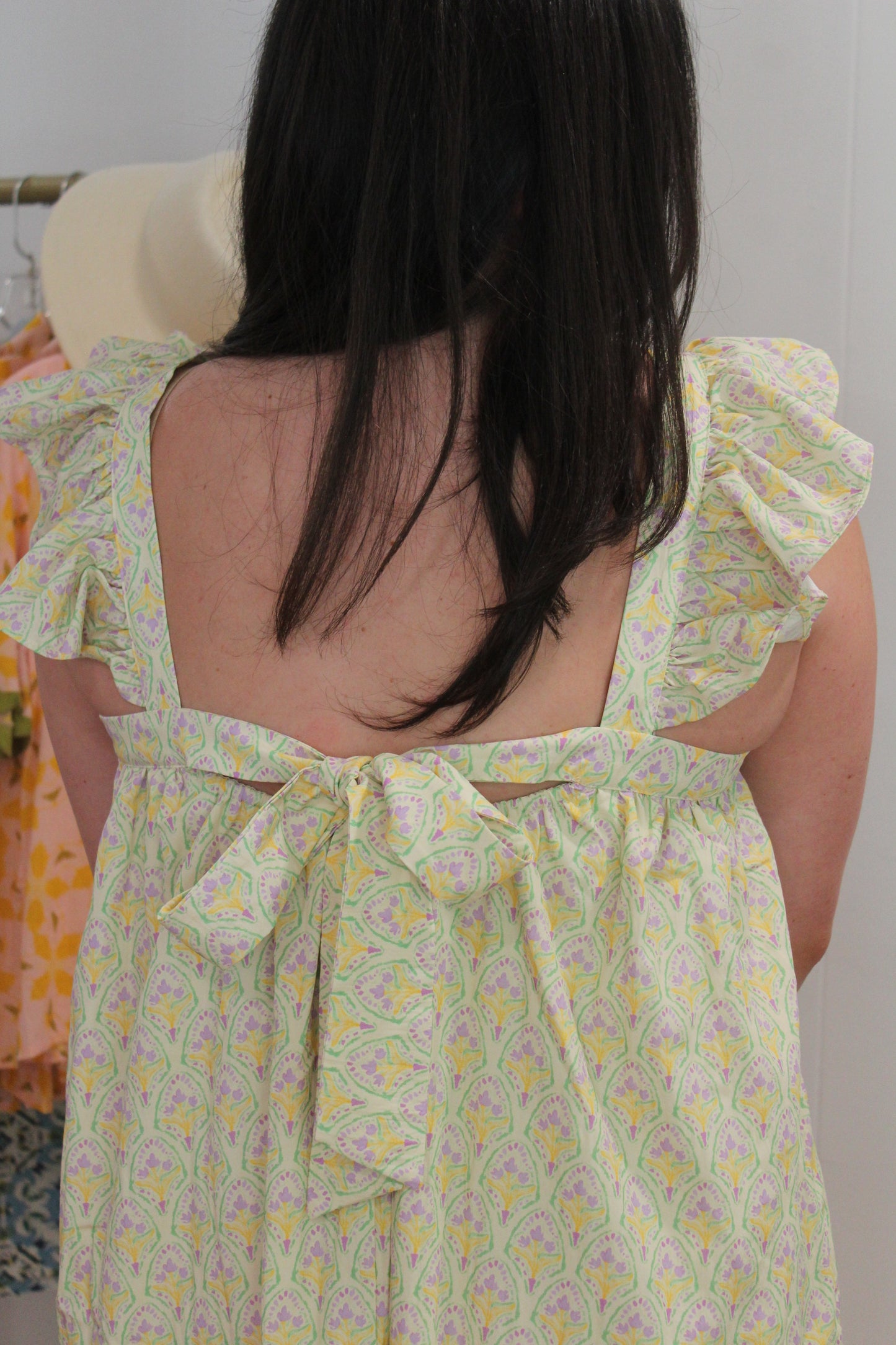 Lemon Mini Dress