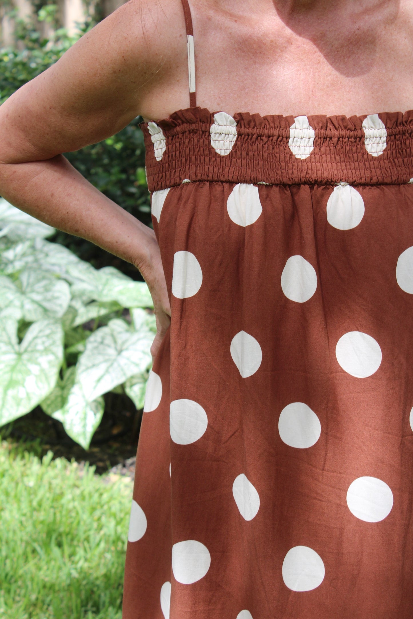 Polka Dot Maxi