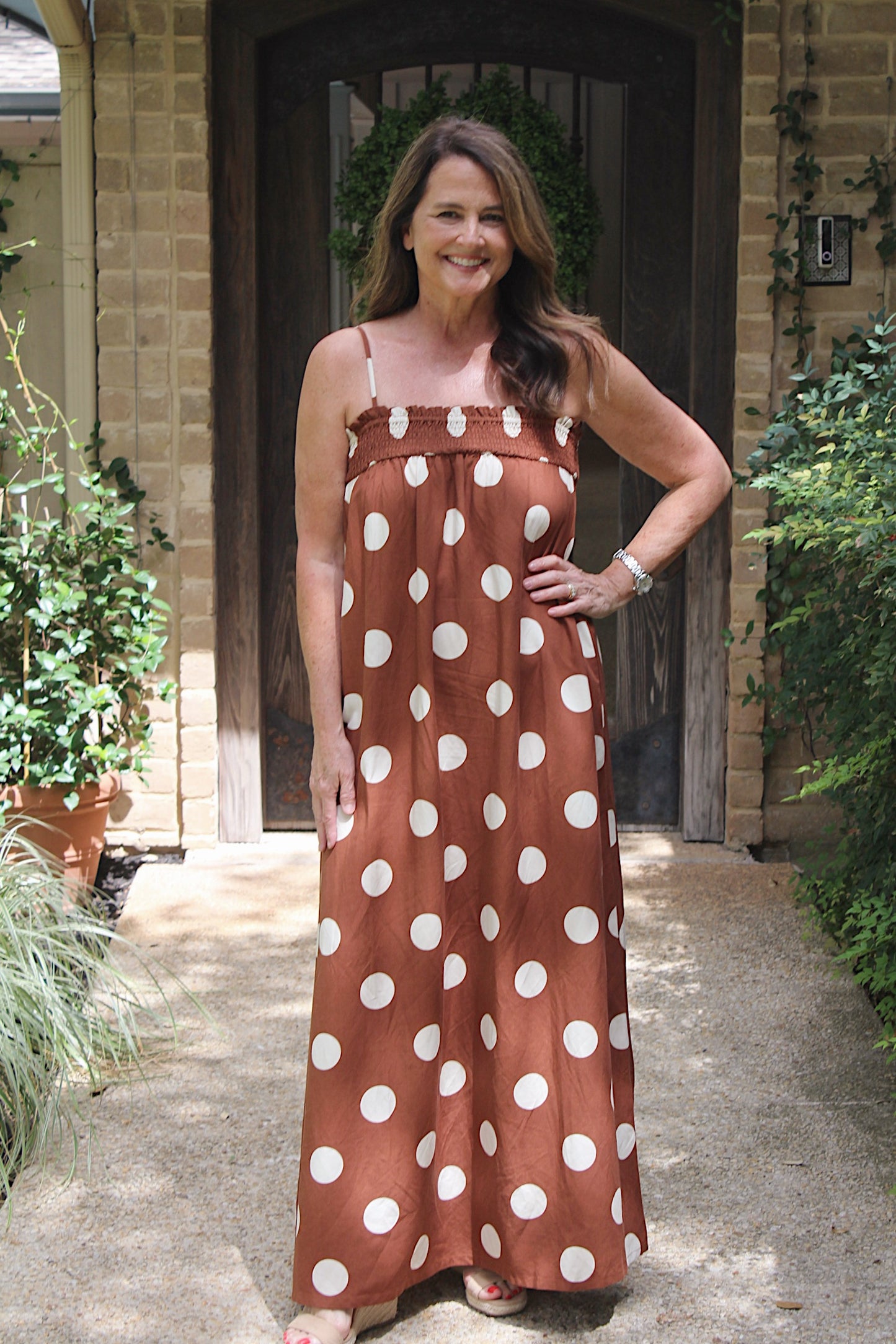 Polka Dot Maxi