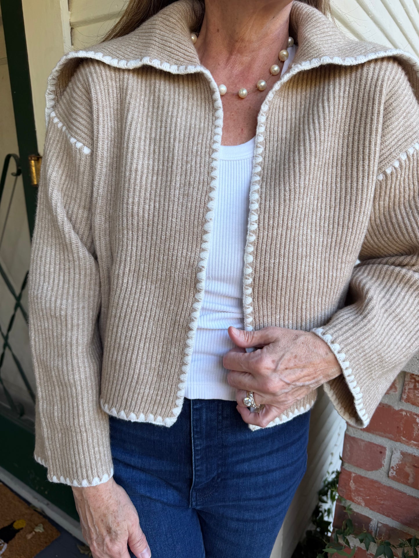 Collar Cardigan