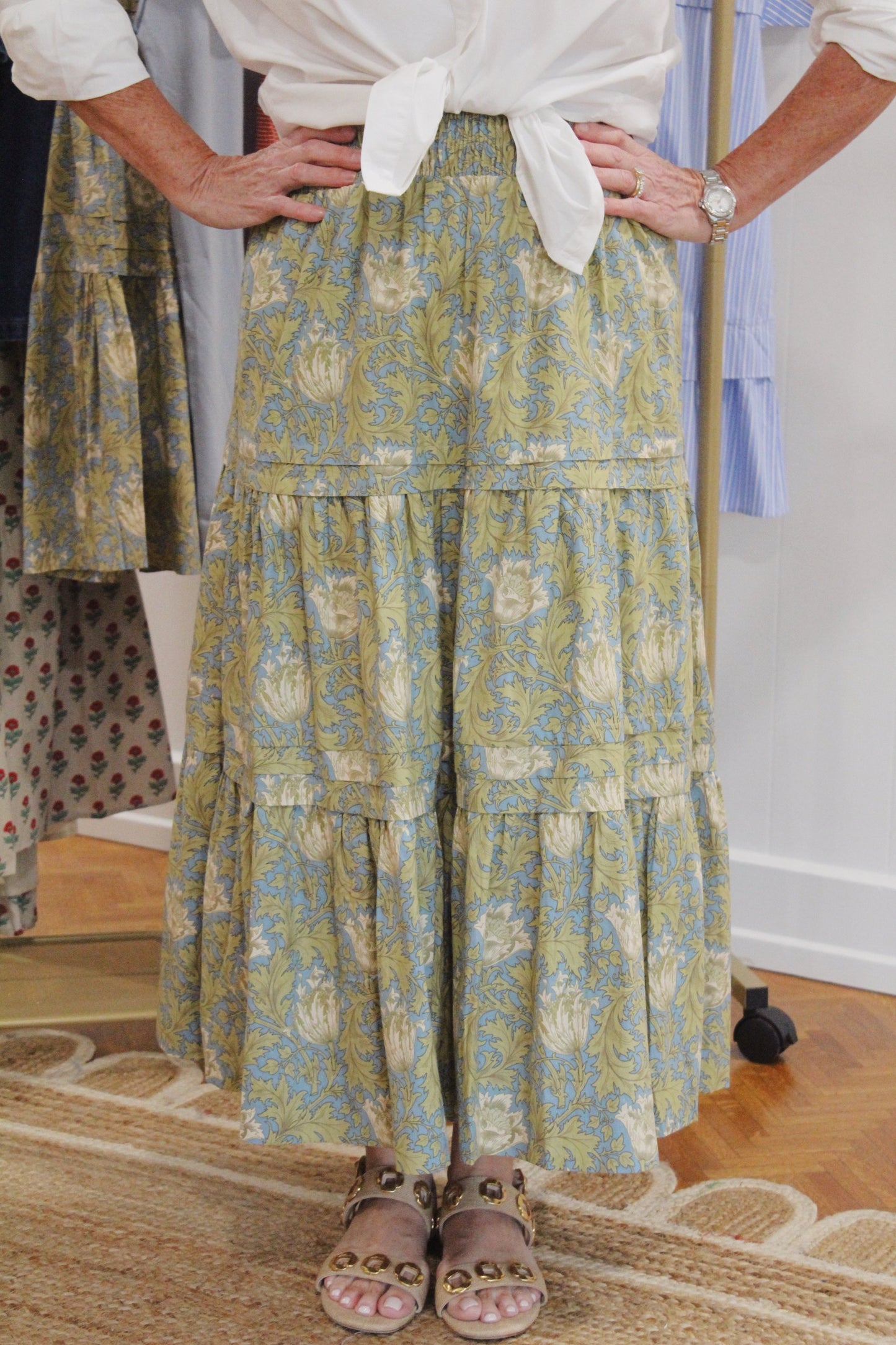 Moss Midi Skirt