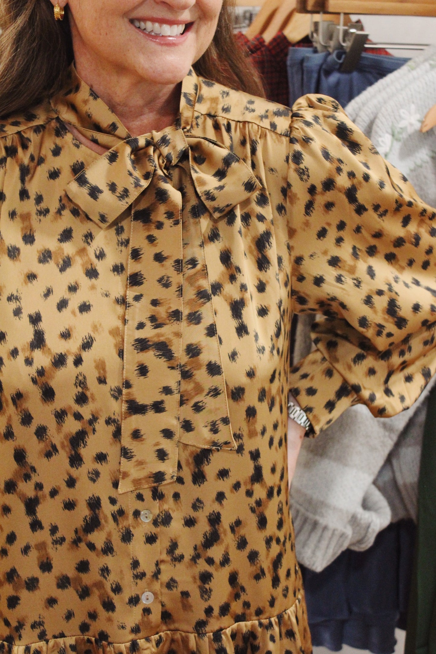 Annie Animal Print Dress