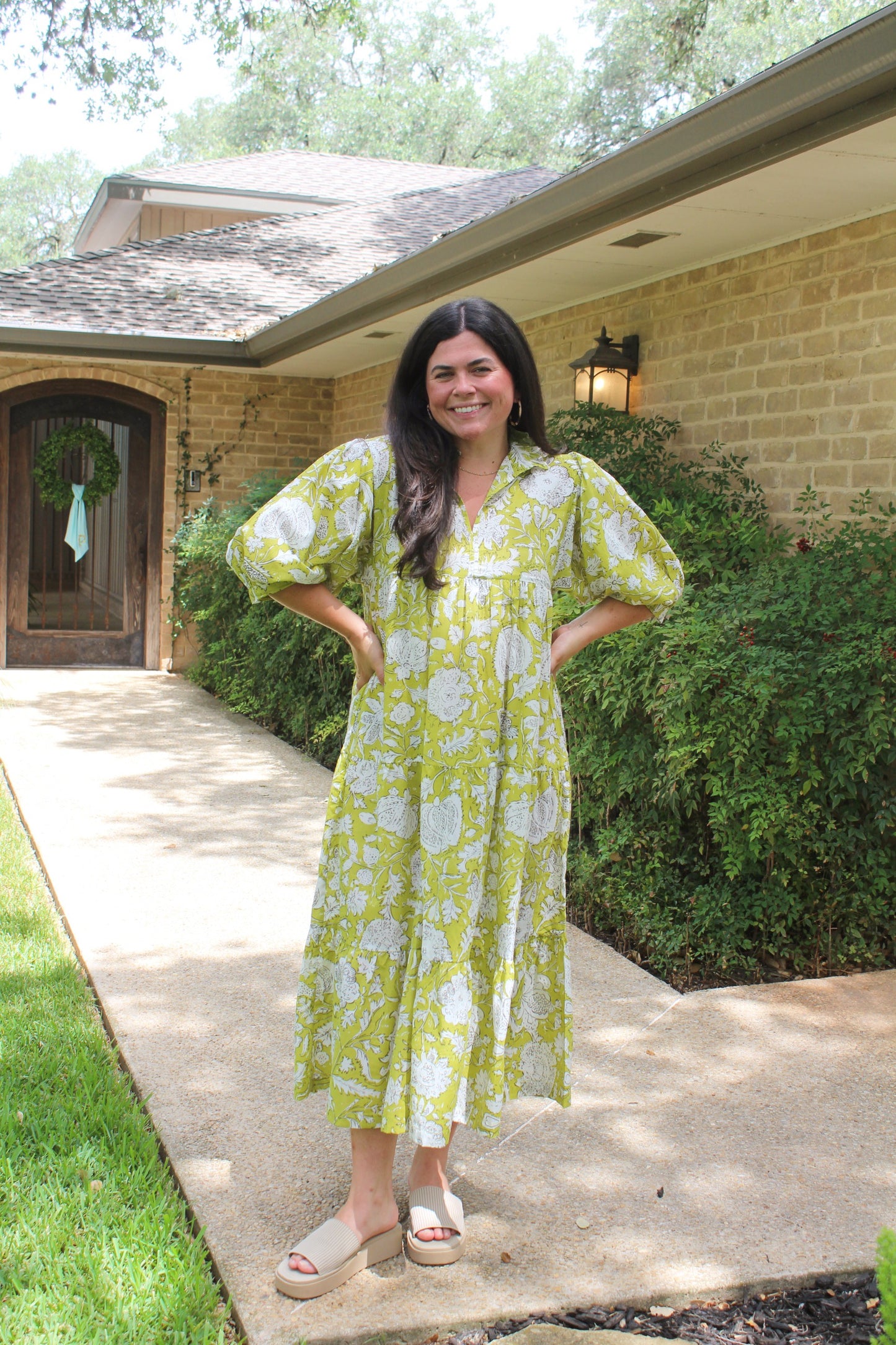 Citrine Palmetto Dress