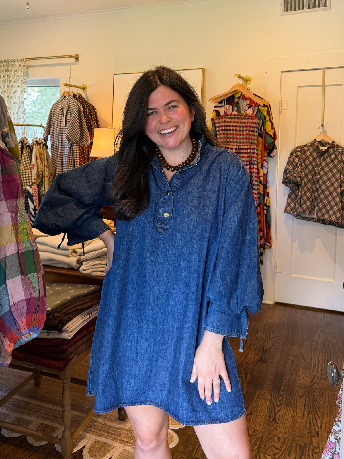 Brookey Denim Dress