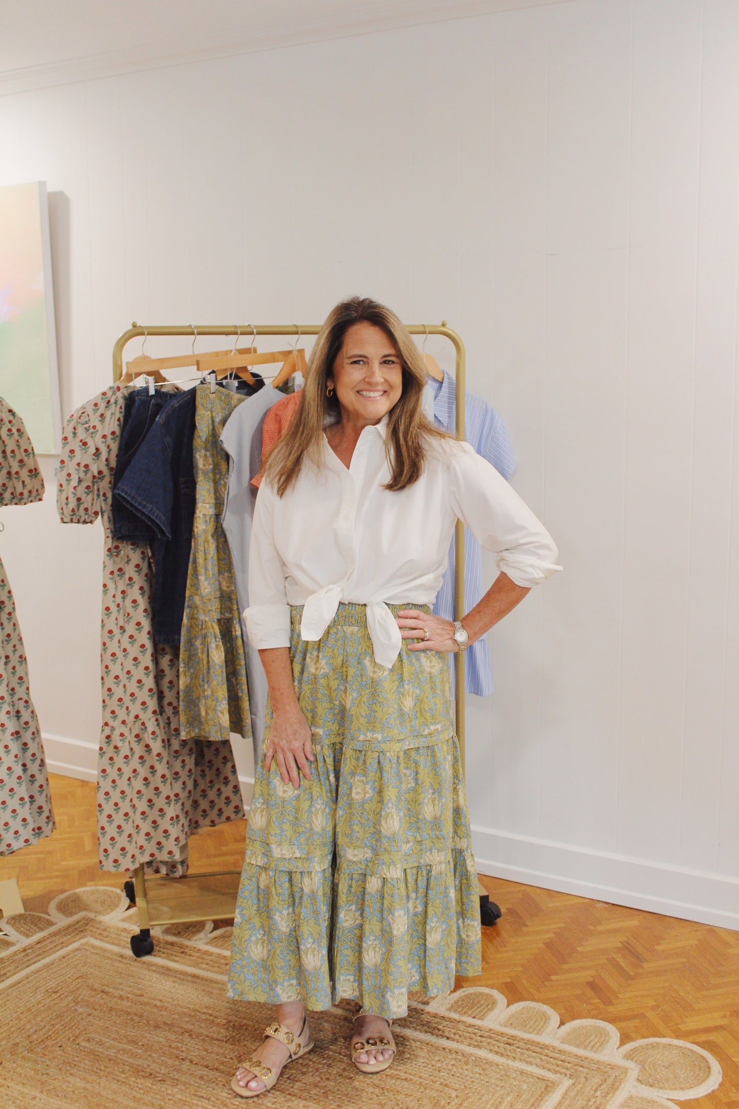 Moss Midi Skirt