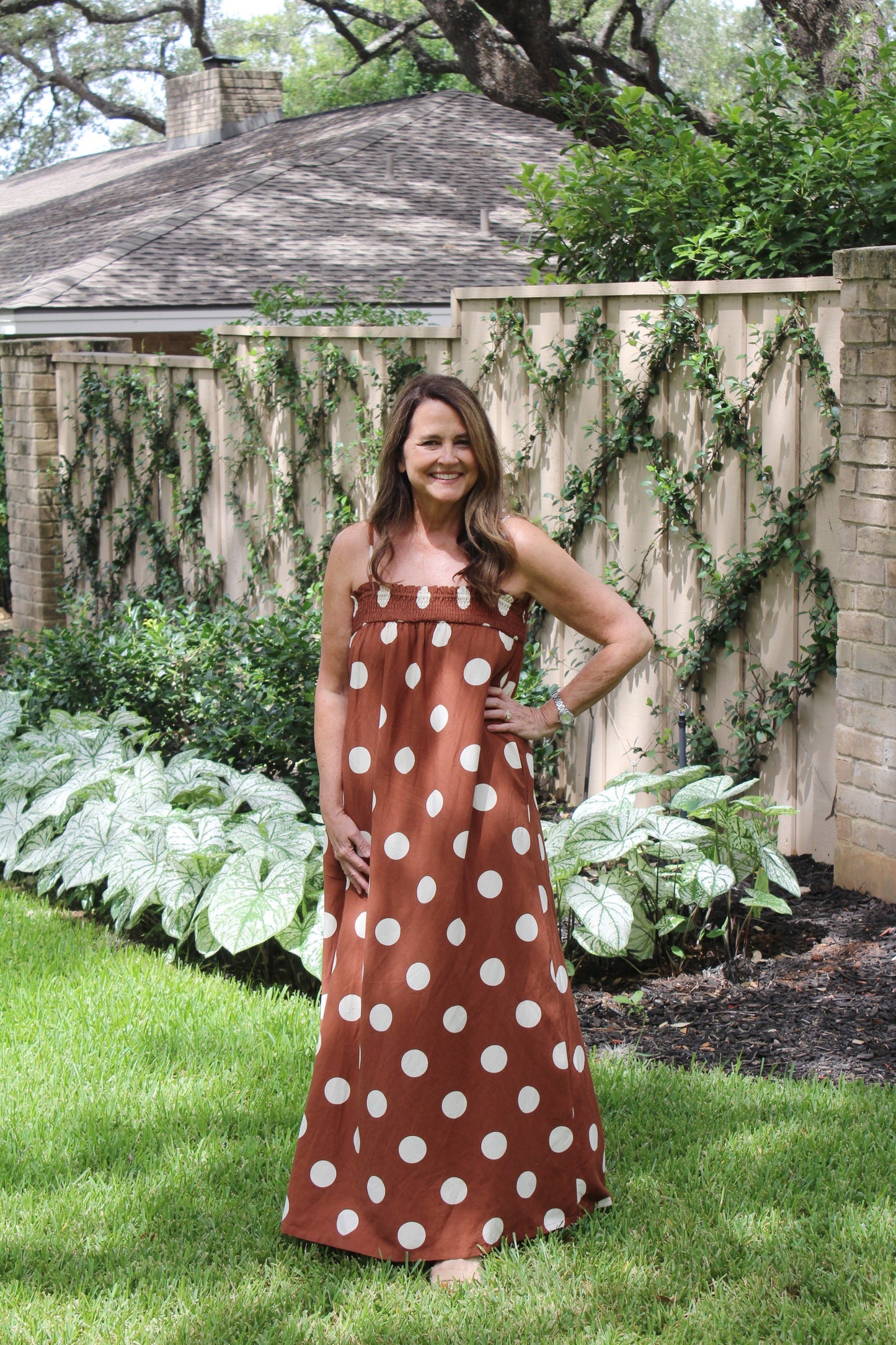 Polka Dot Maxi