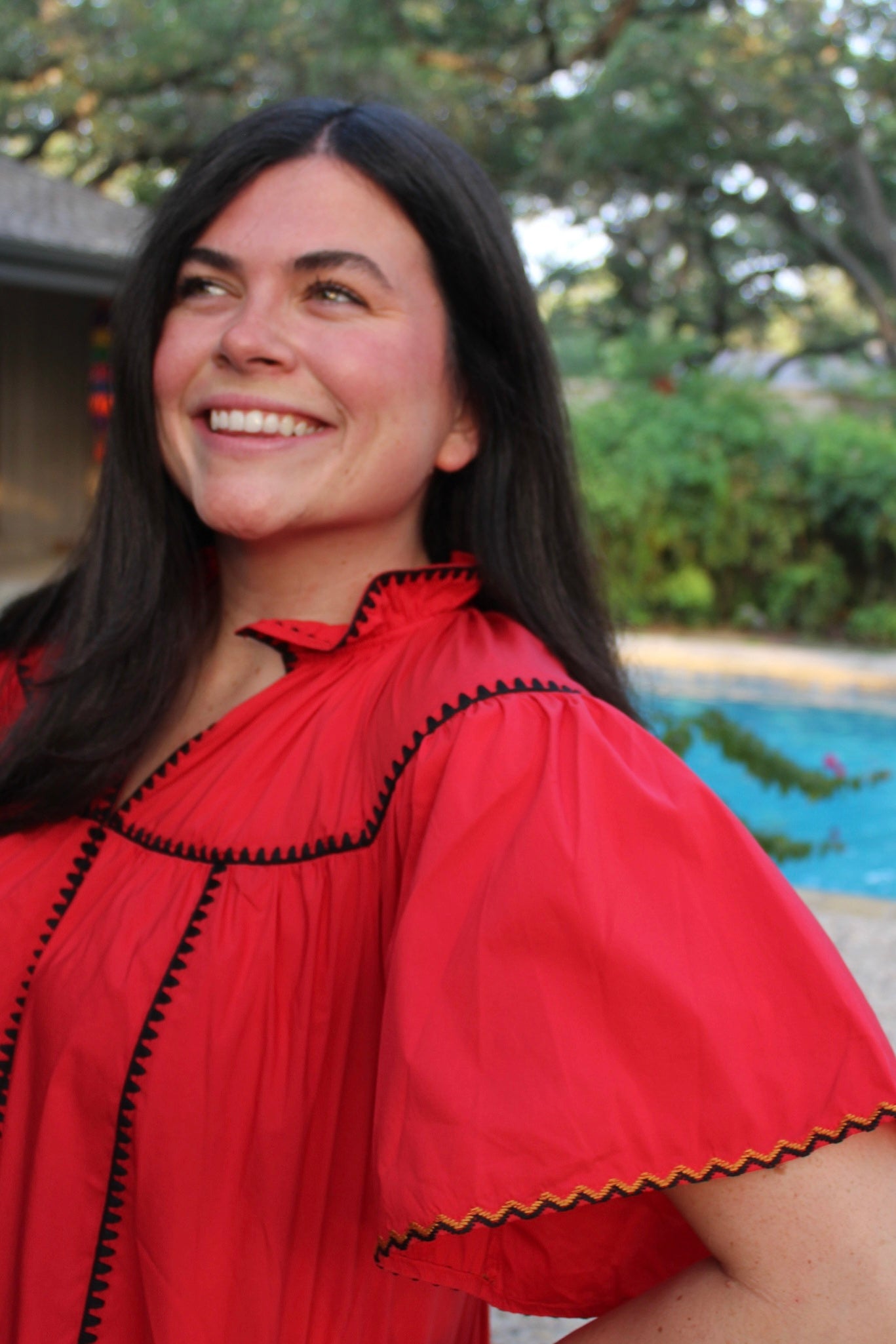 Red Tier Dress