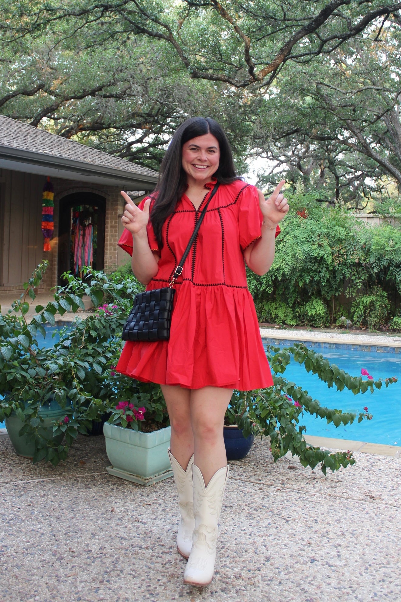 Red Tier Dress