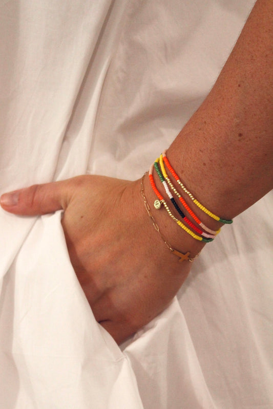 Seed Bead Bracelet Set - Montego