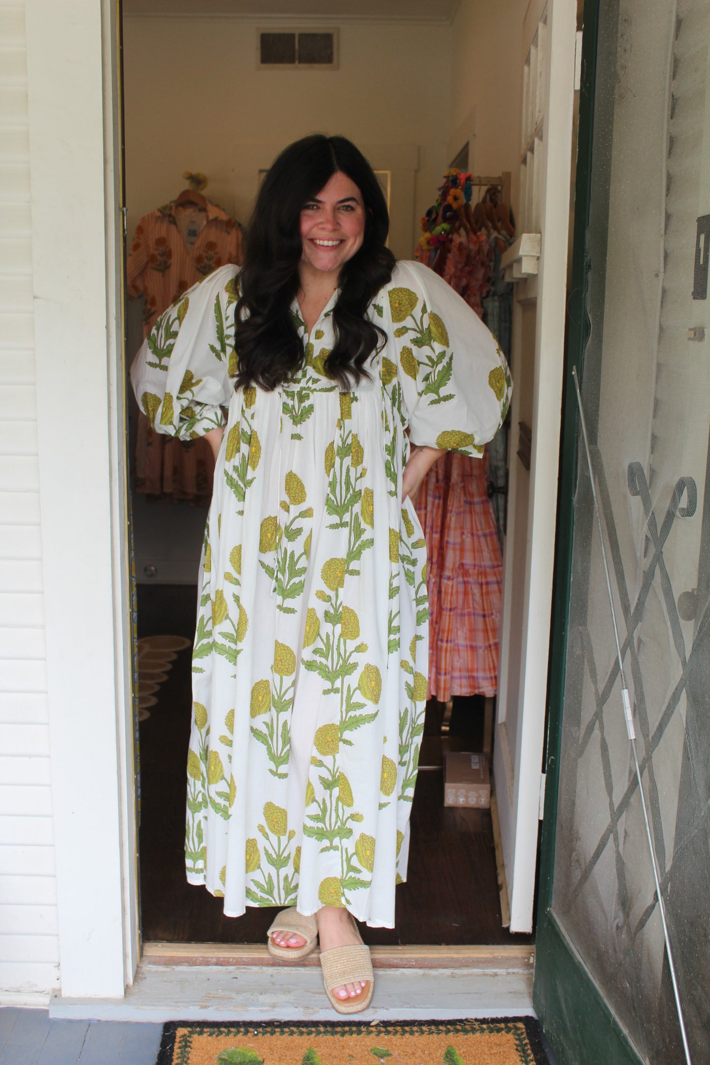 Marigold Midi Green