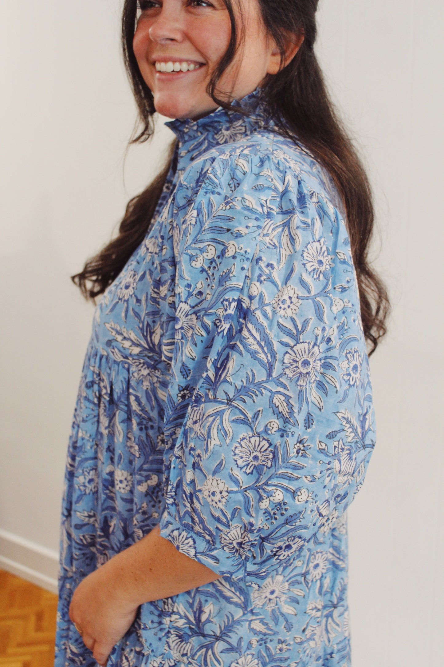 Azure Palmetto Dress