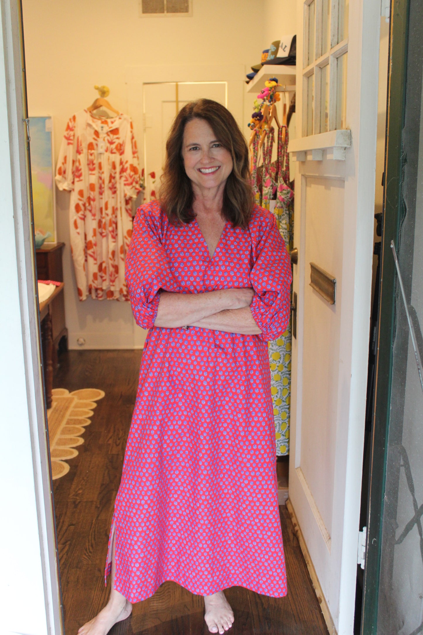 Coco Red Midi