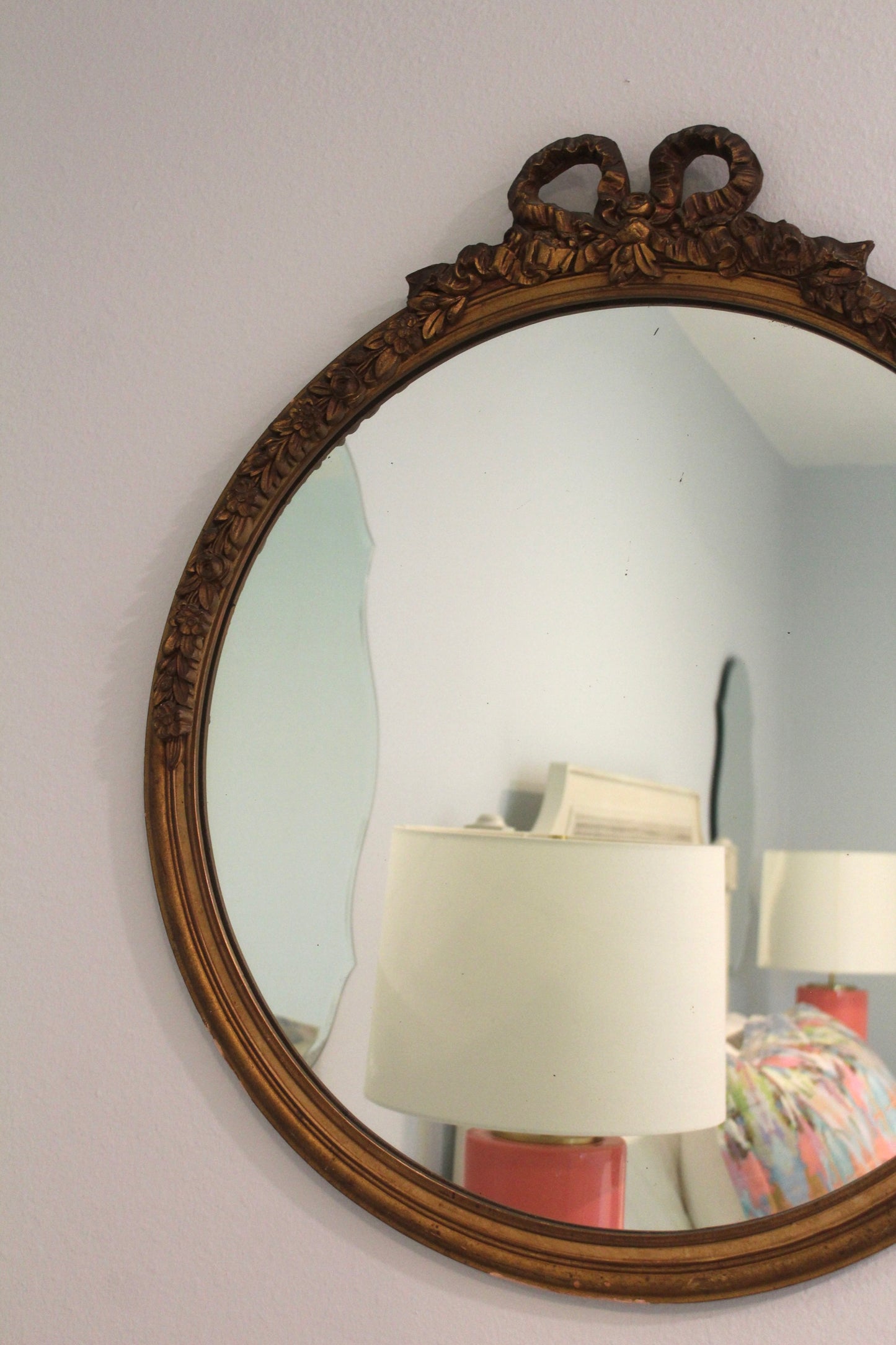 Vintage Bow Mirror