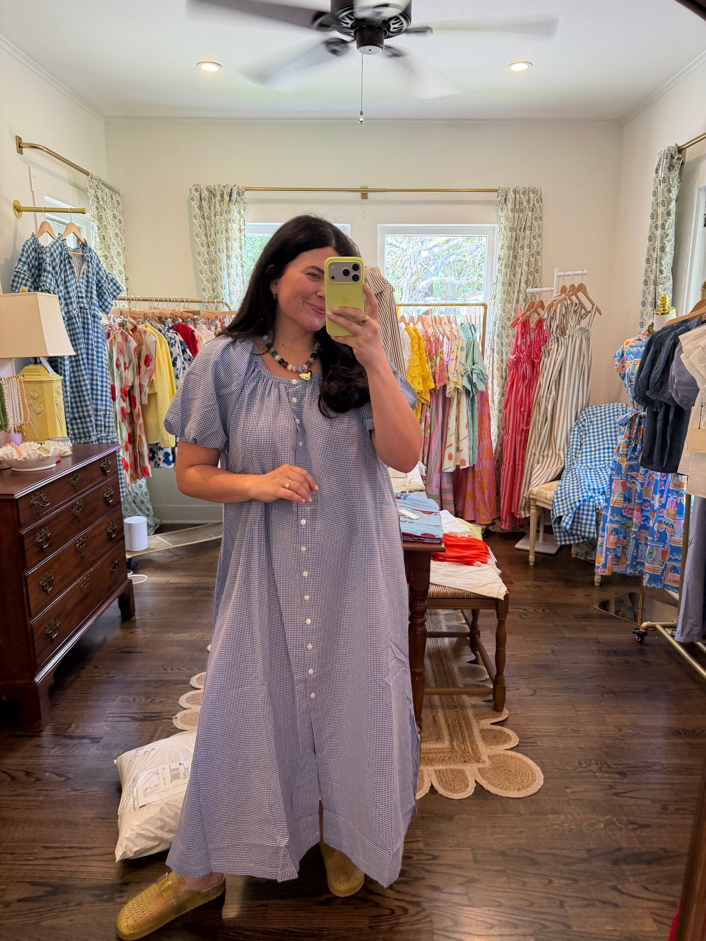 Starburst Midi Dress