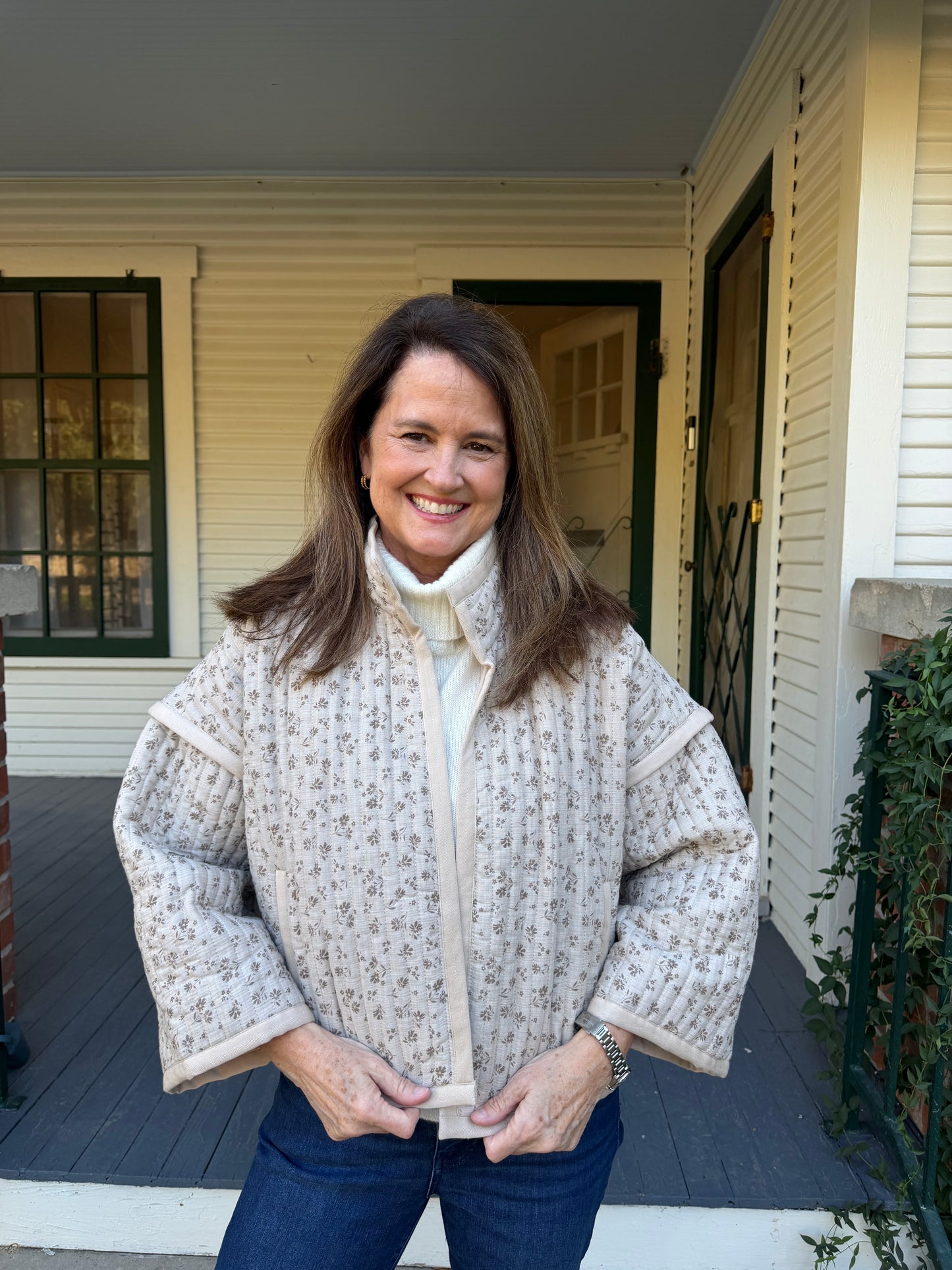 Floral Quilt Jacket