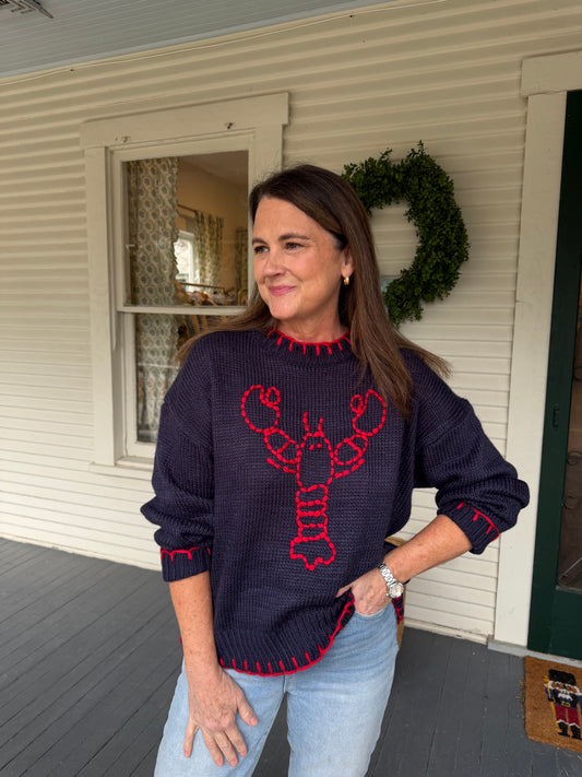 Lobster Knit Sweater