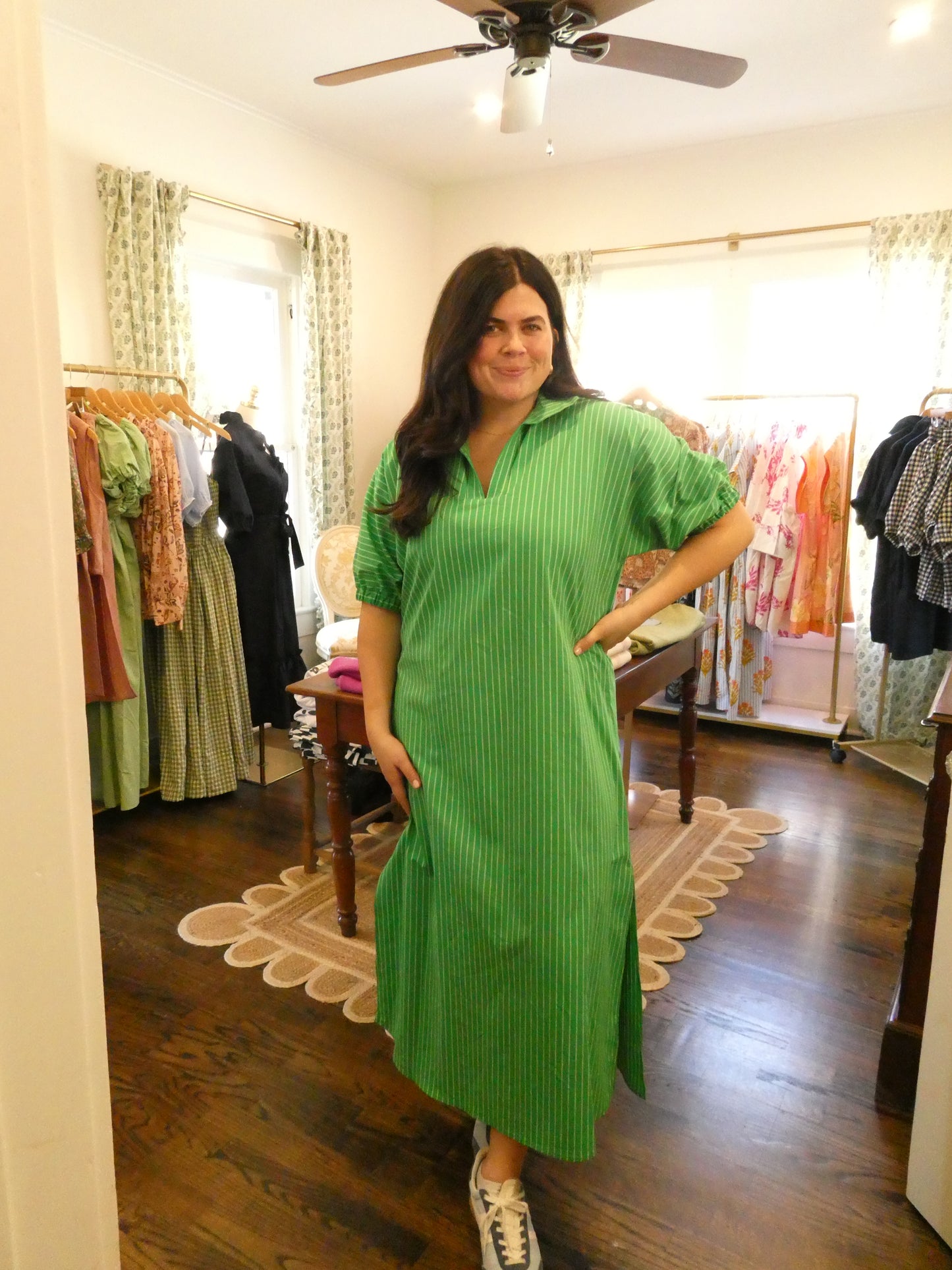 Kelly Green Caftan