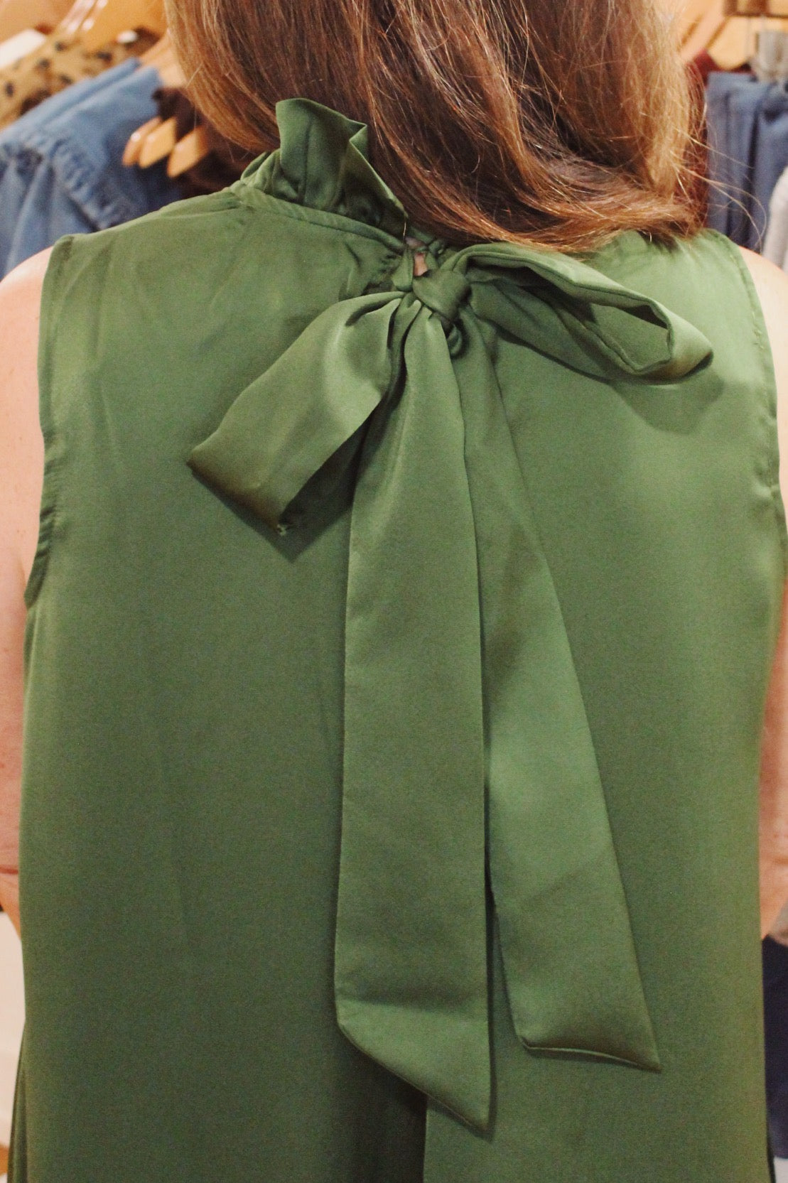 Green Party Dress