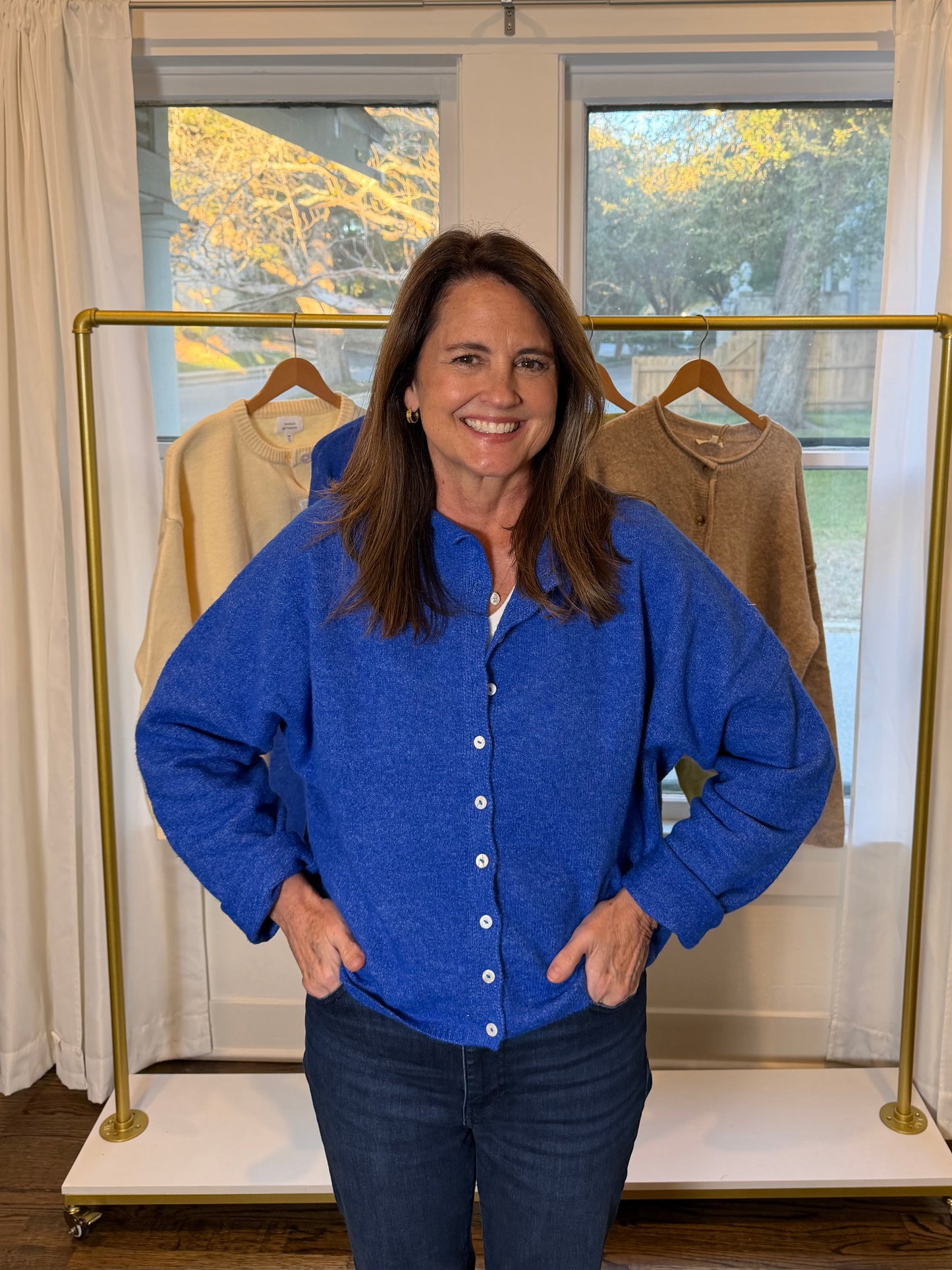 Cobalt Piper Cardigan