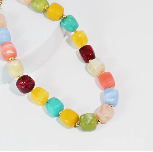 Sweet Pope Gems Necklace