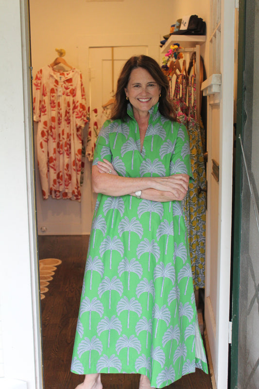 Georgia Palm Dress