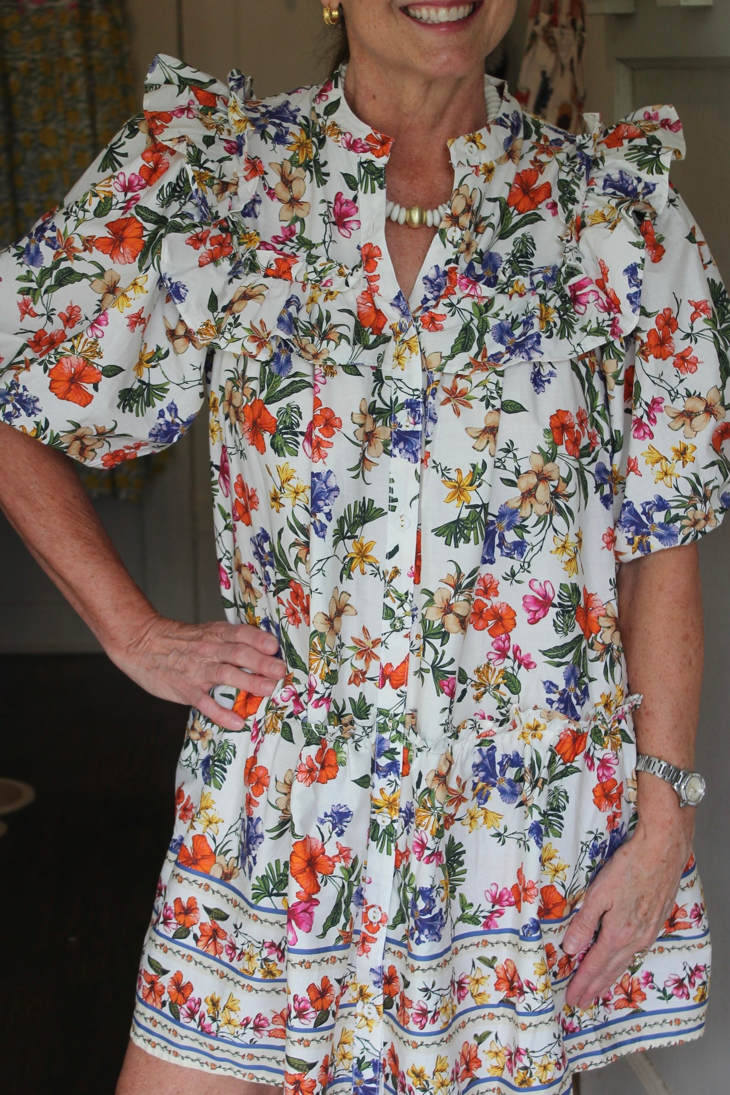 Elyse Ruffle Dress