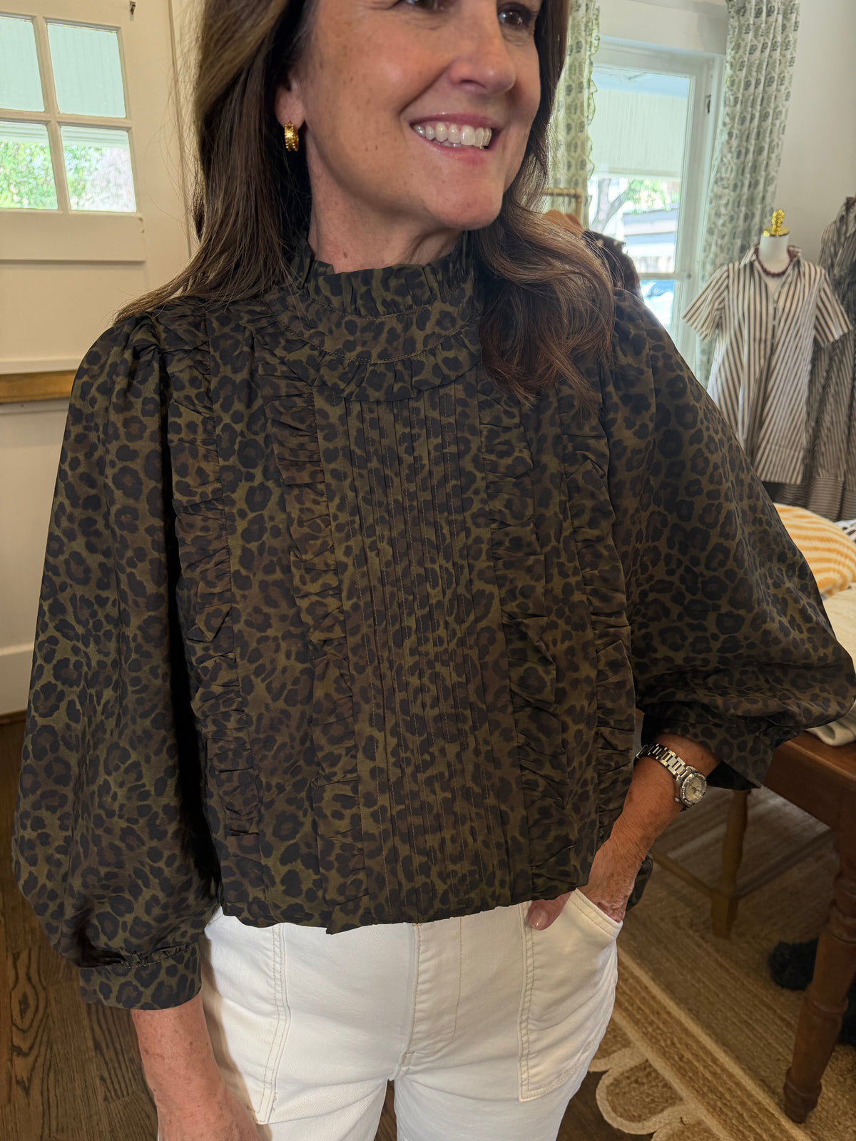 Cheetah Blouse