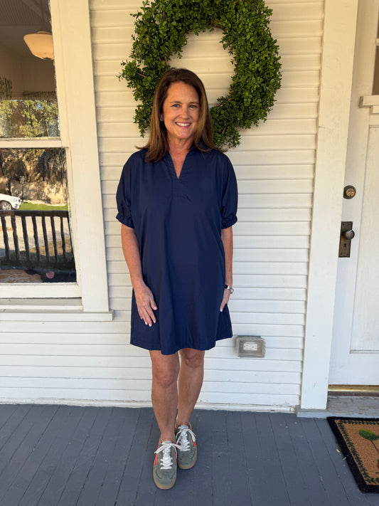 Everyday Navy Dress