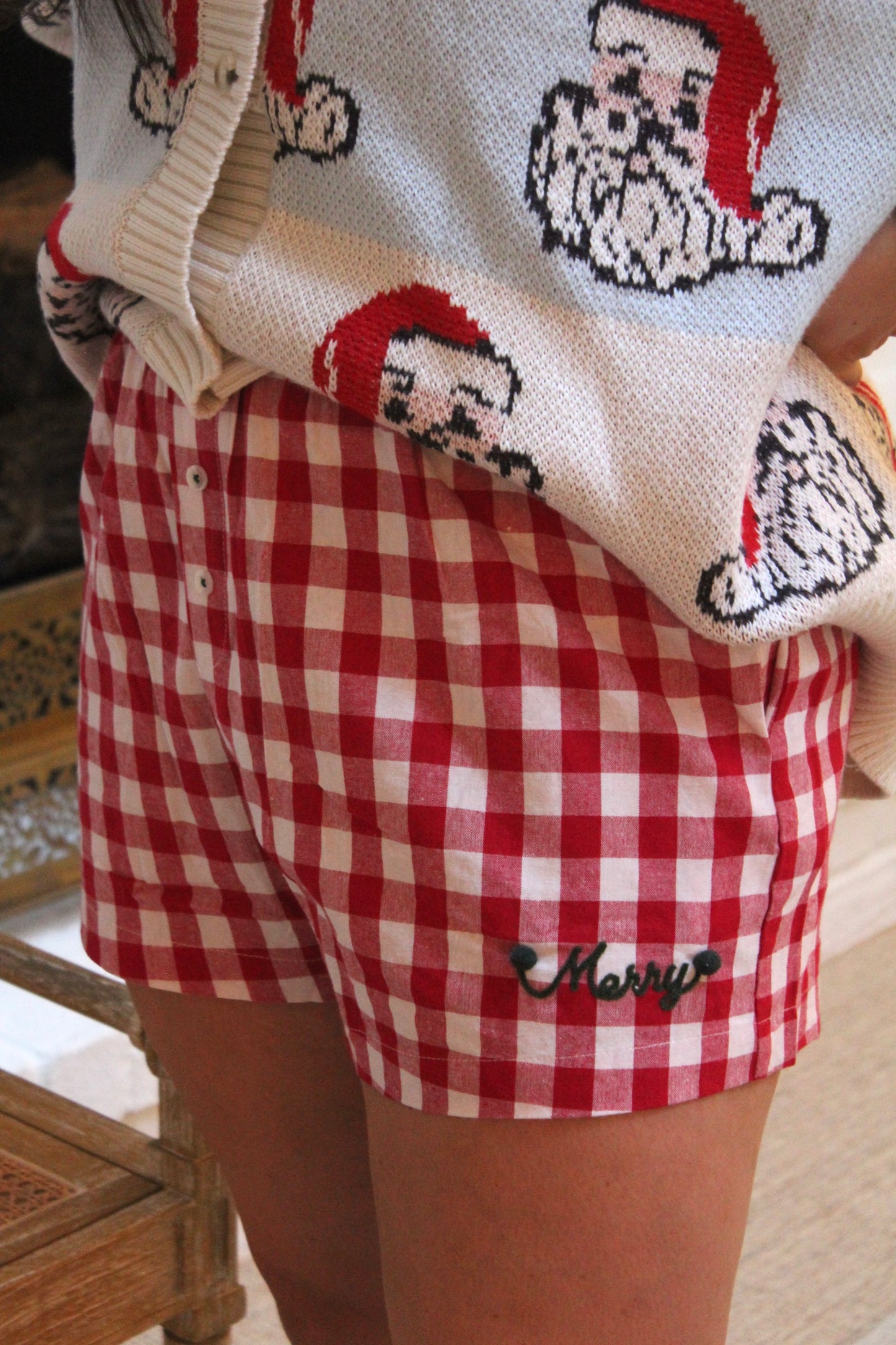Merry PJ Shorts