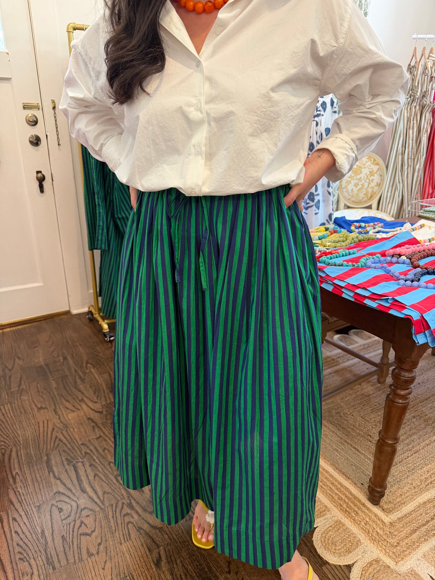 Keaton Stripe Skirt