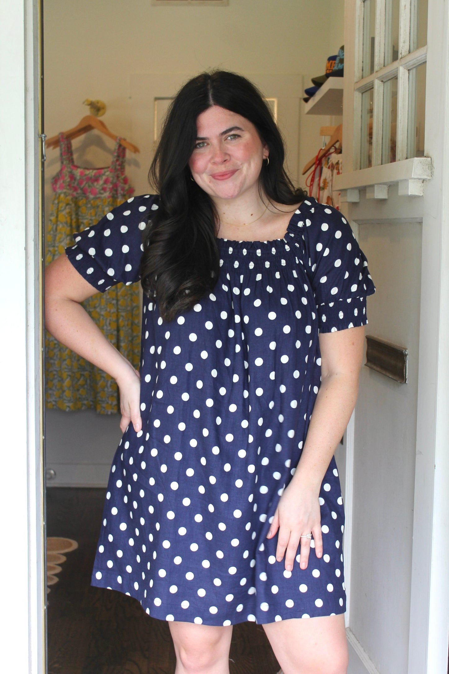 Ally Polka Dot Dress
