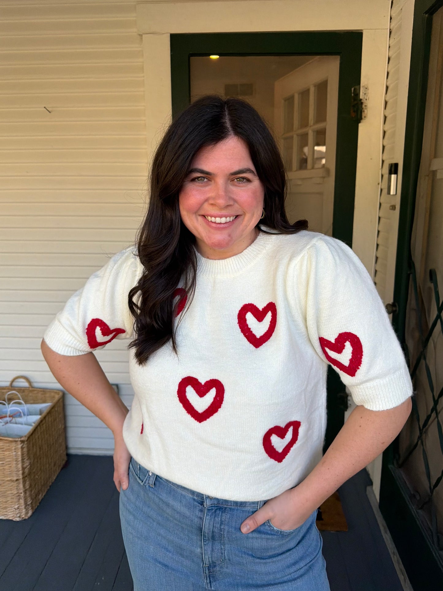 Heart Eyes Sweater