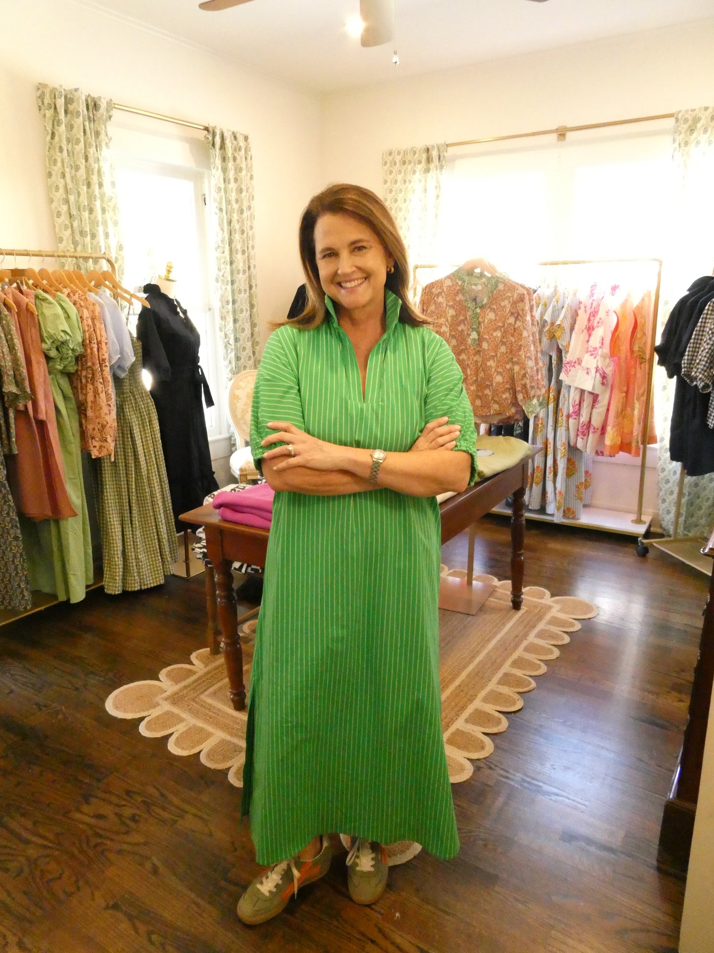 Kelly Green Caftan