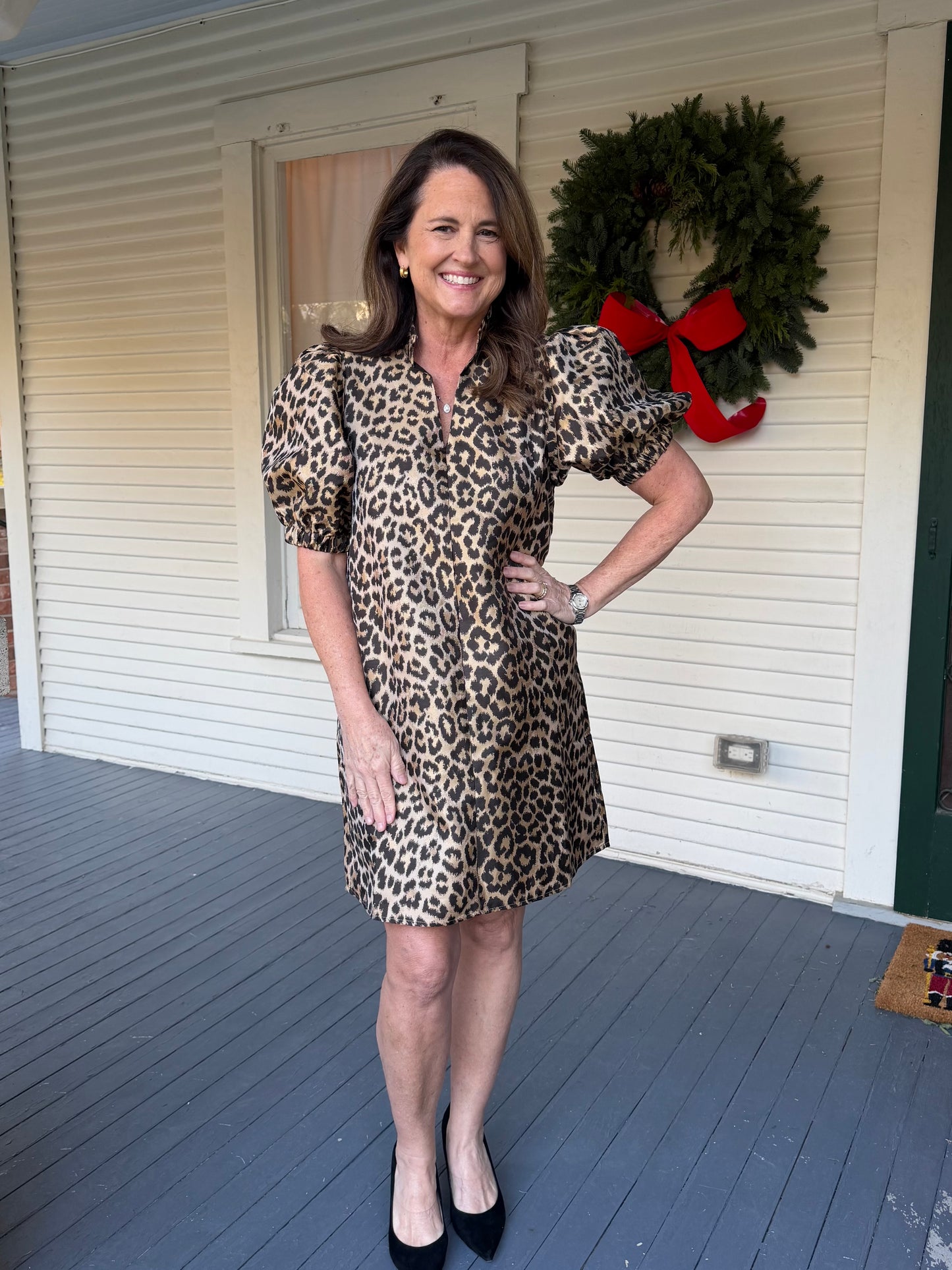 Puff Sleeve Party Dress