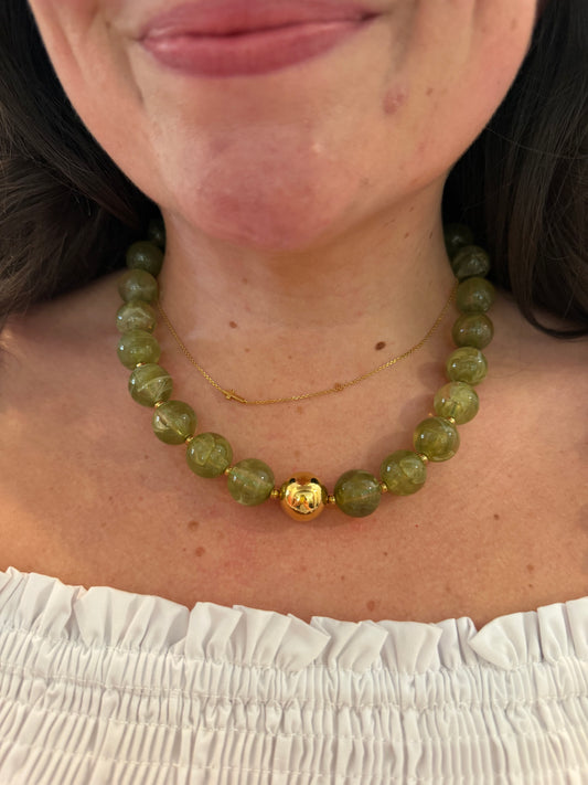 Lime Necklace