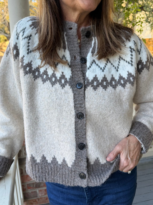 Fair Isle Cardigan