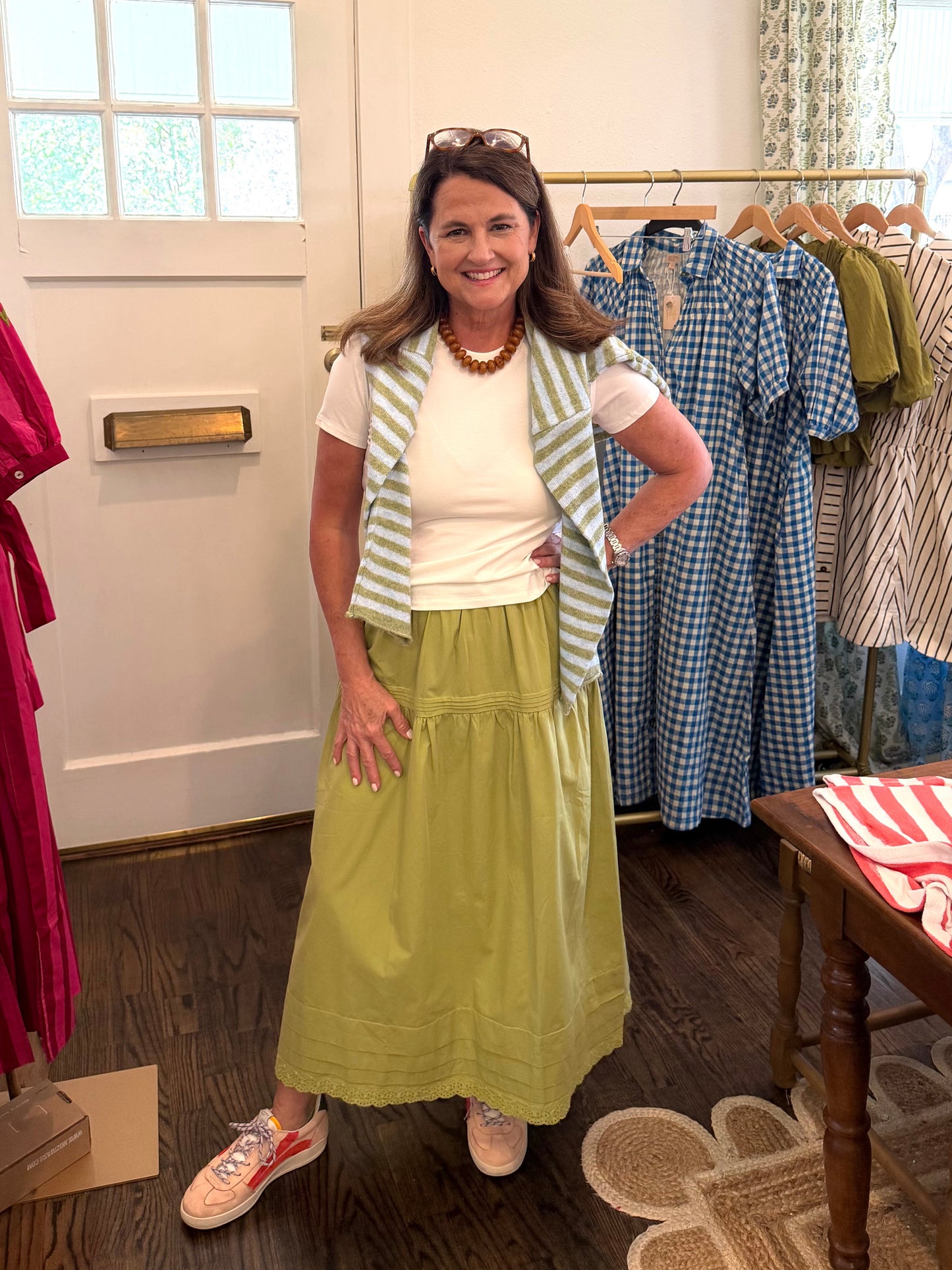 Evergreen Midi Skirt