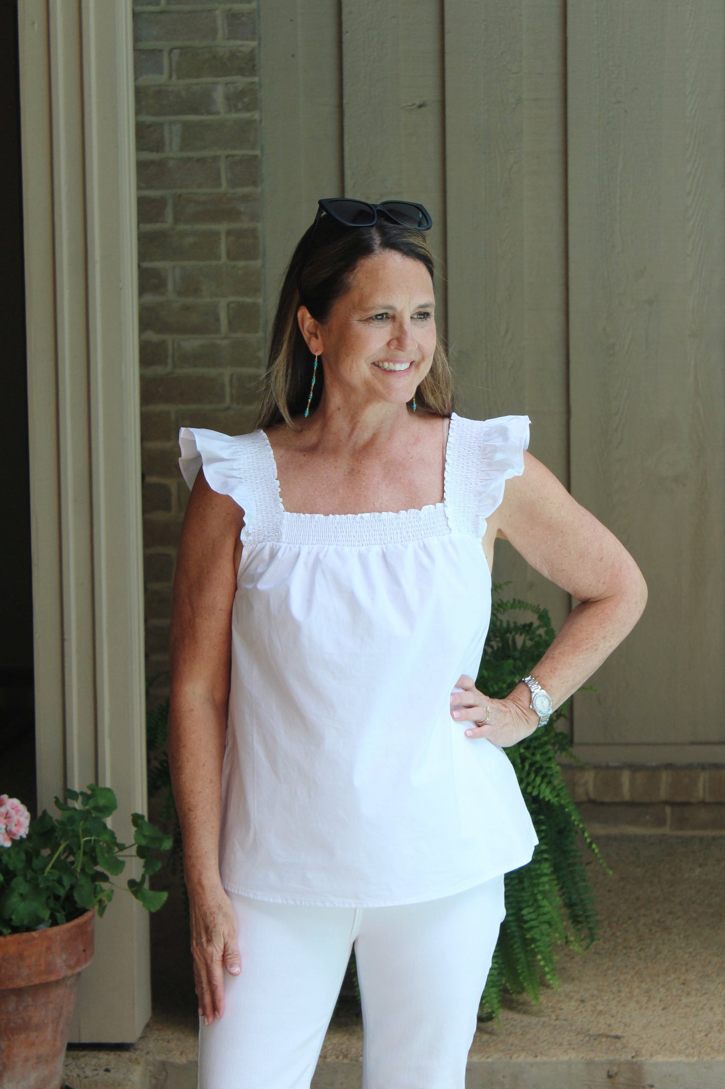 Summer Smocked Top