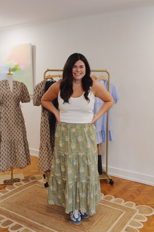 Moss Midi Skirt