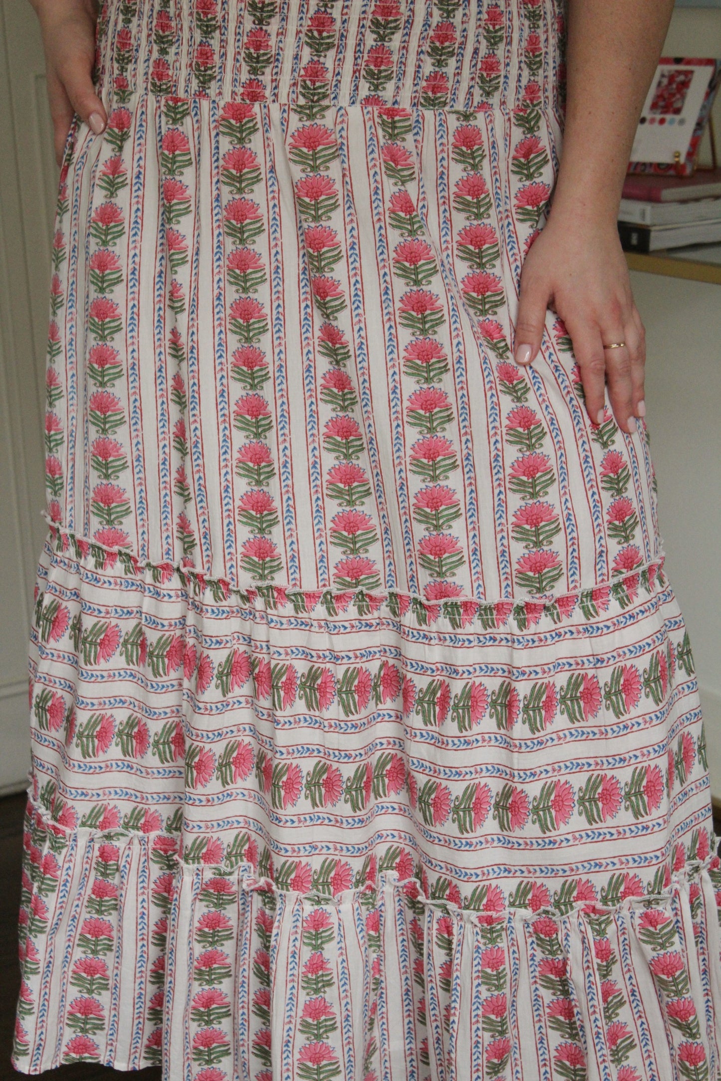 Pink Daisy Skirt