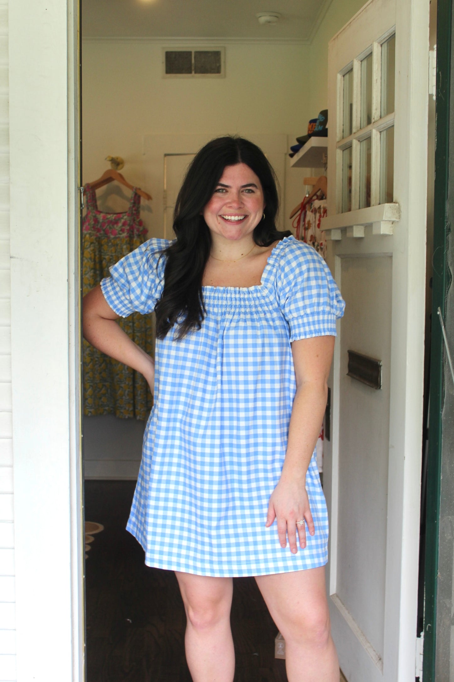 Erin Gingham Dress