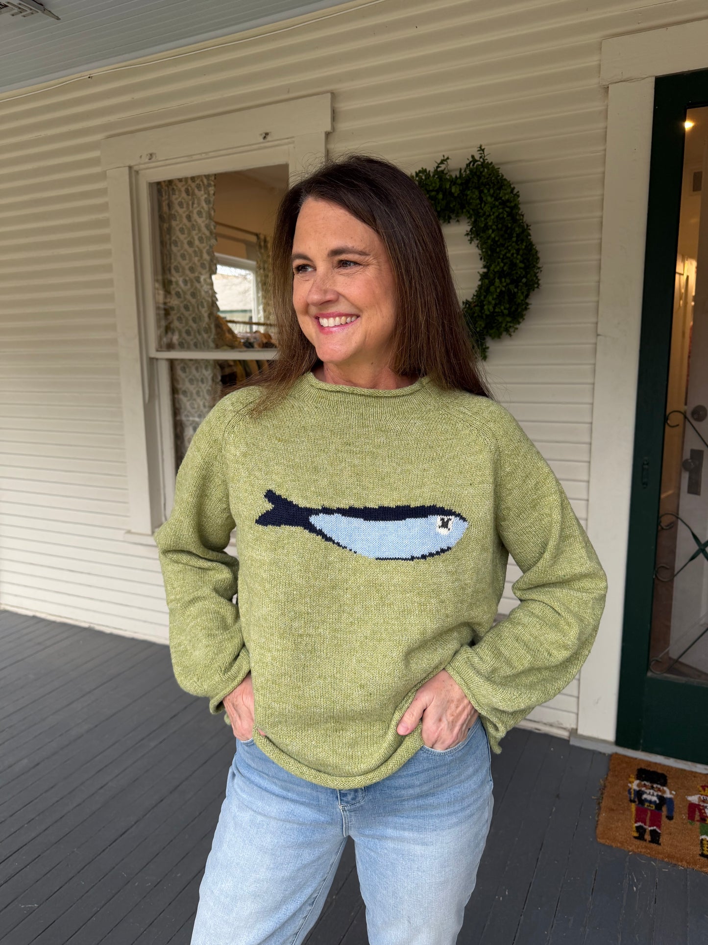 Gone Fishin' Sweater